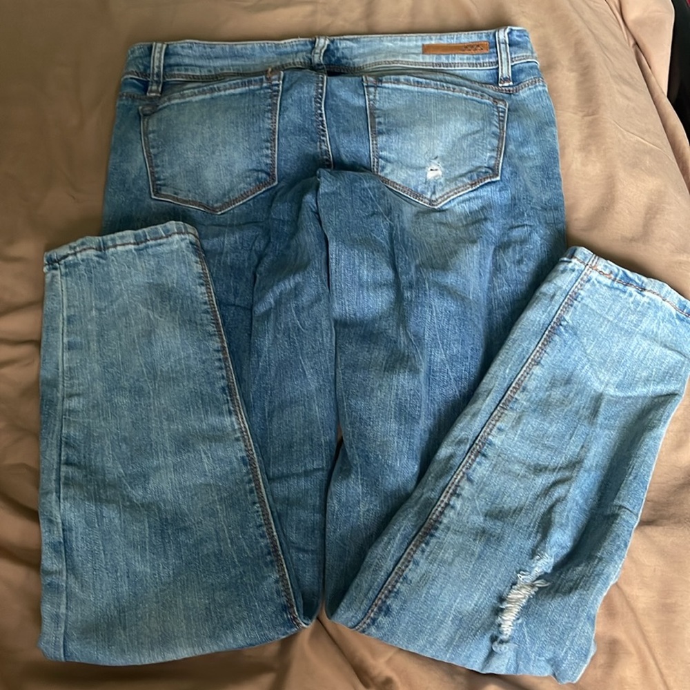 Stretch patch up jeans - Picture 3 of 5